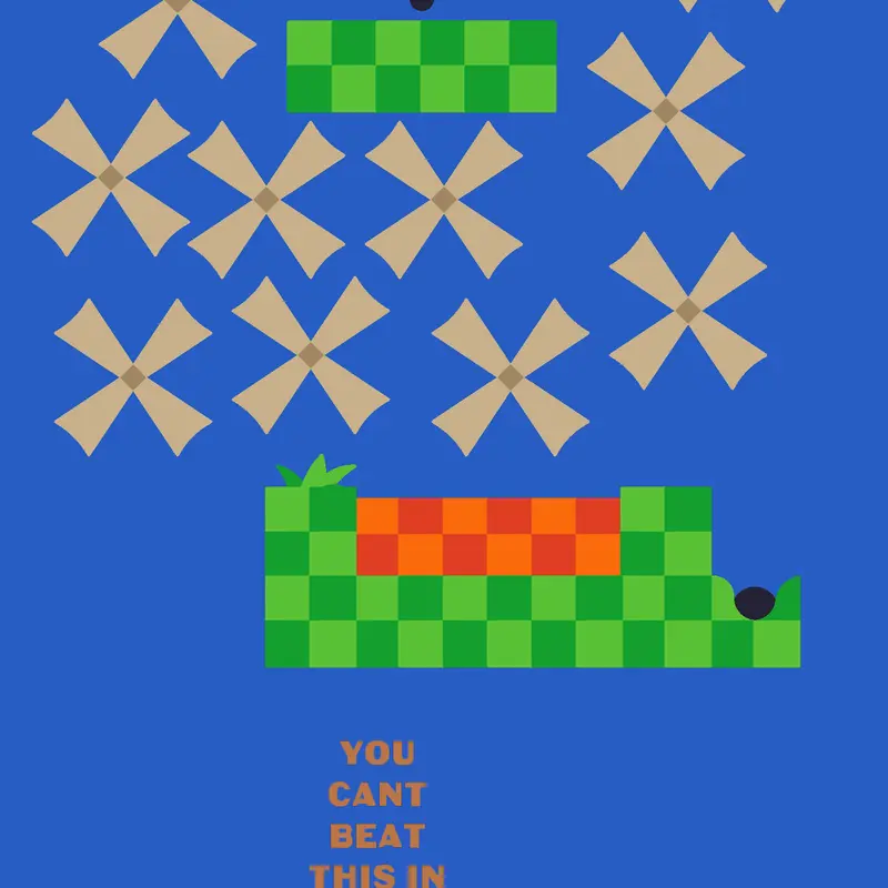 Impossible golf by @CastleB66