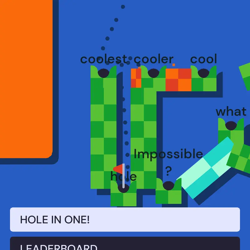 Golf game by @plsgivemeausername