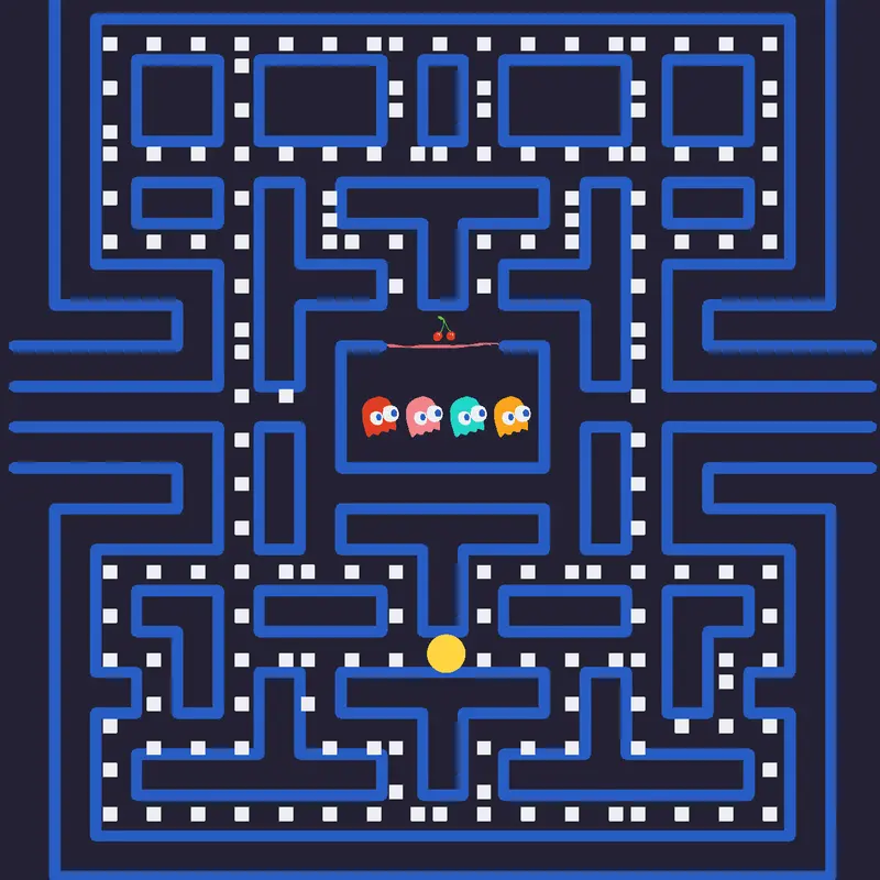 Pac-Man Failed 69 by @Likedoors