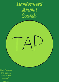 Click Button Game: Randomized Animal Sounds