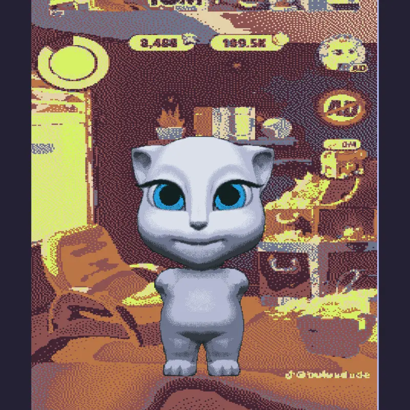 My talking angela by @EcharCroth
