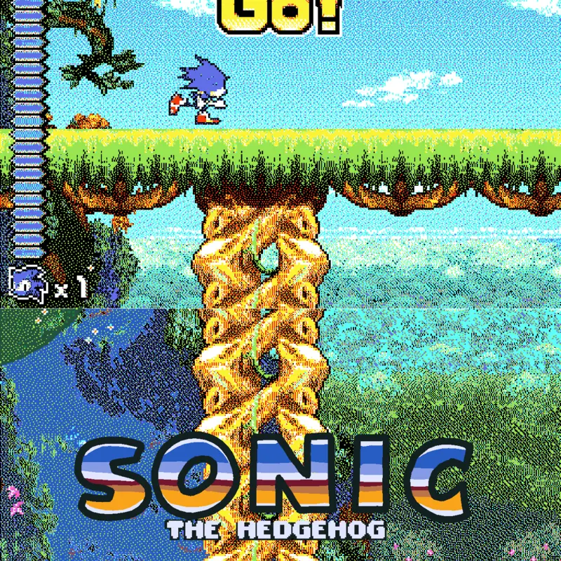 Sonic the hedgehog by @c00lkidd-1