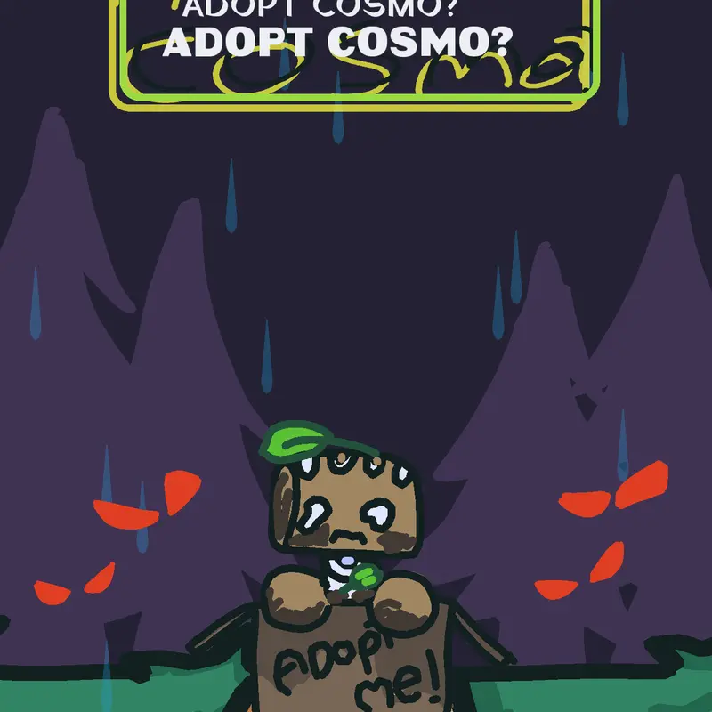 Cosmo adopting :33 by @Amber_luvs_duckiz