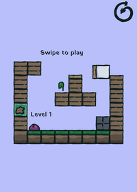 Swiping puzzle