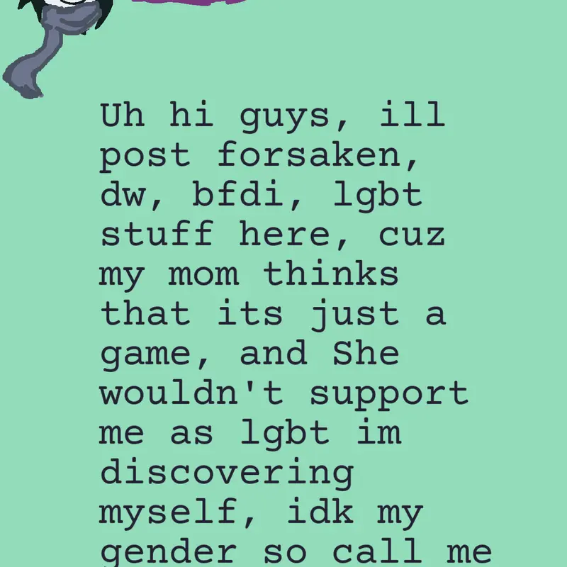 Haii:3 i do not support qwel btw. by @Idkwhattoputherebroo