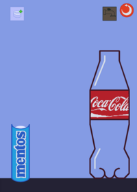Coca Cola + Mentos