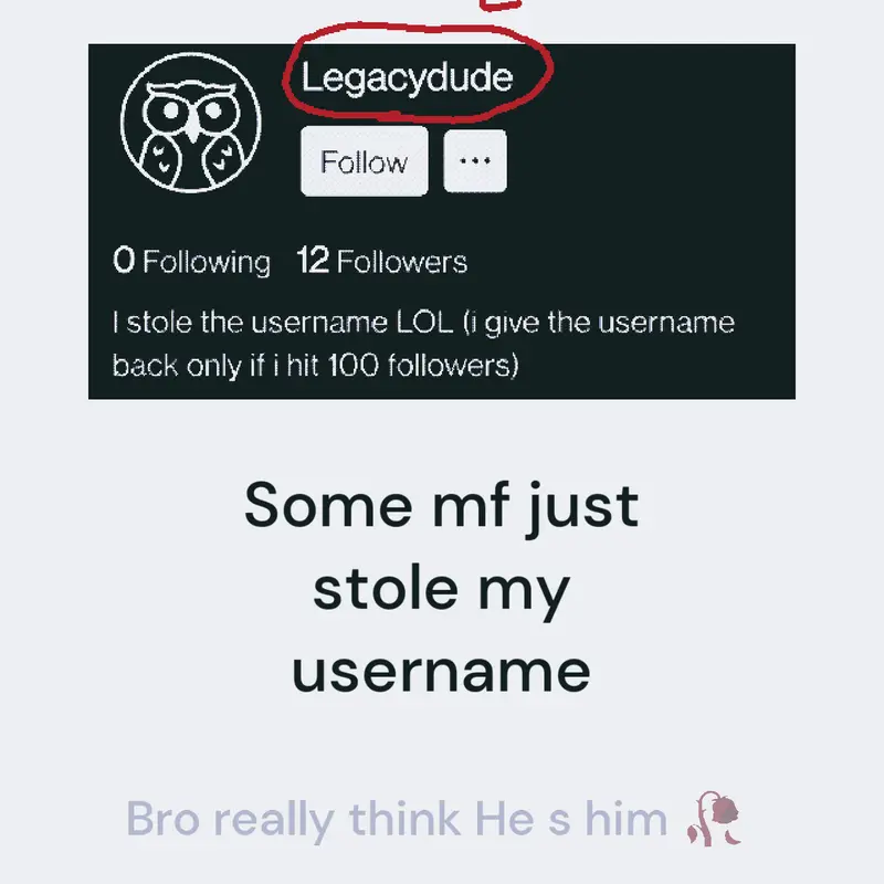 Bro really think he's him 🖖🫩 by @LegacyDuding
