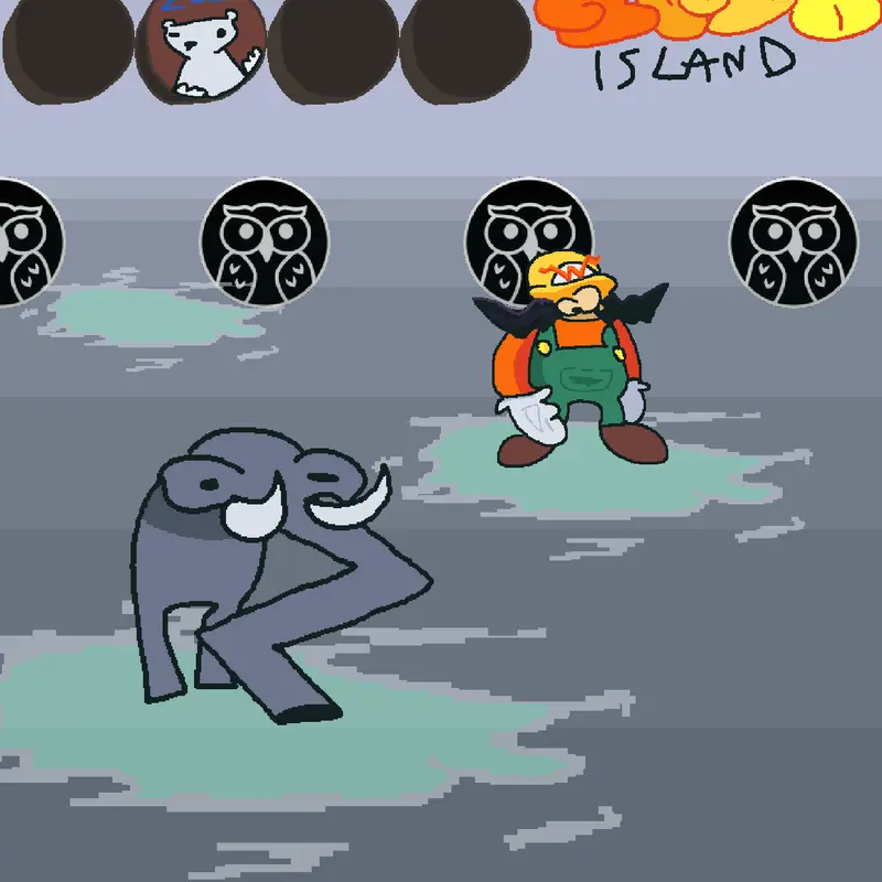 Elephant 2026 in the "Meme 2026 island by @marcotheowl_21