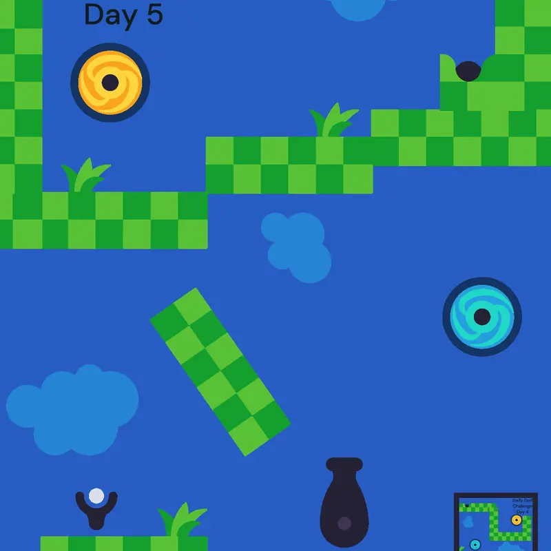 Daily Golf Chalenge Day 5 by @Hinlord123