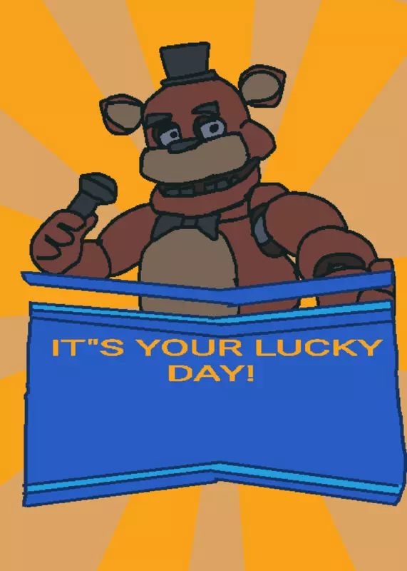 🐻 Freddy está te procurando... 👀 by @8BITGUY
