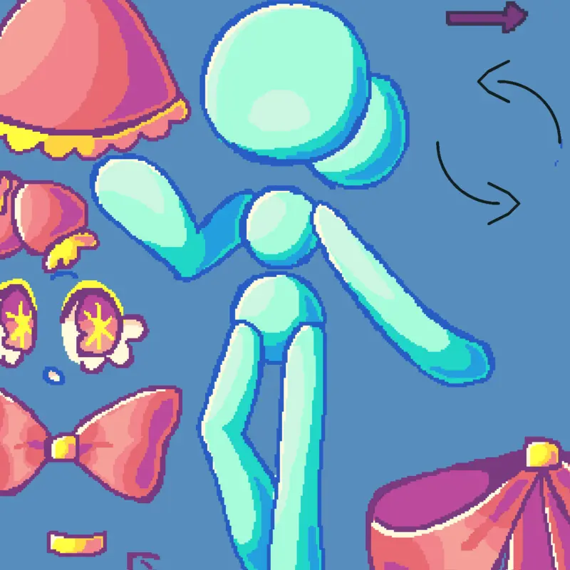 Dandy's world dress up by @1vg