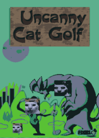 Uncanny cat Golf!
