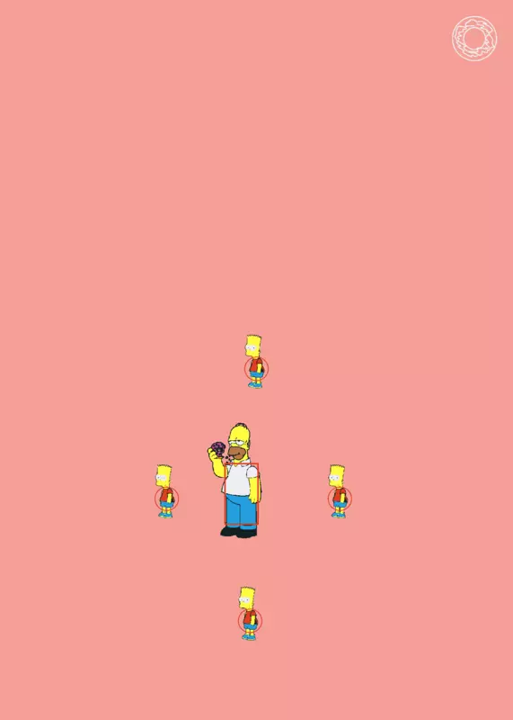 Bart VS homer by @catslo