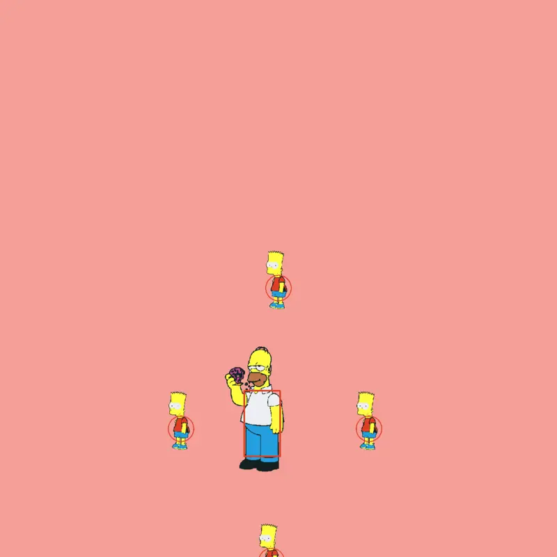 Bart VS homer by @catslo