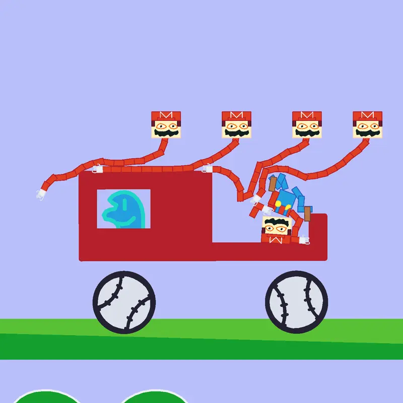 Mario drive car by @frickinickinickin