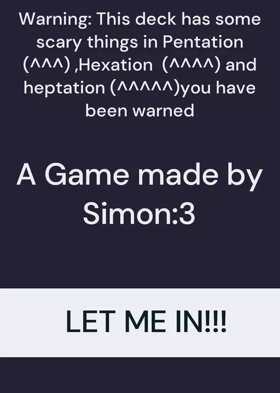 Game by @sanchezmonsalvesimon