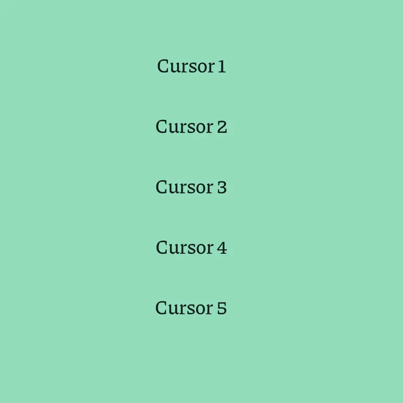 Cursor remix party by @Watercat