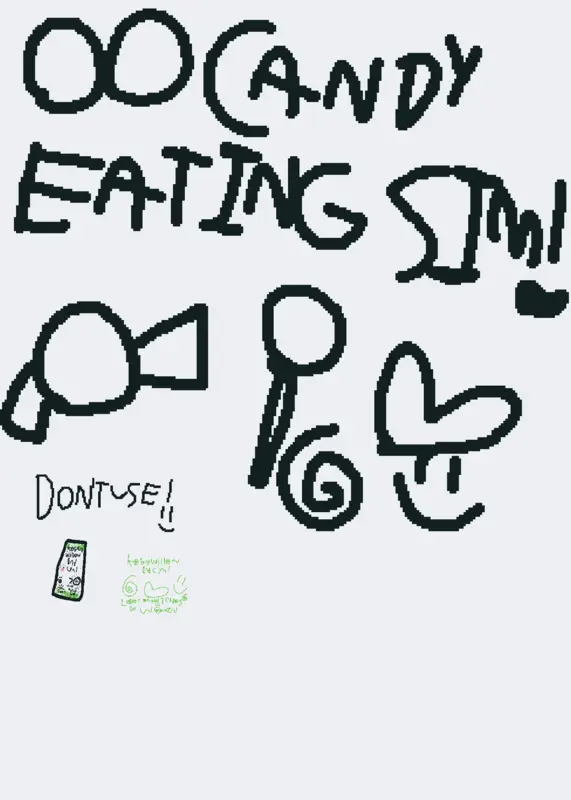 #candy #eating #sim #clicker by @KobeniWillowandCyn