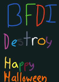 Halloween bfdi