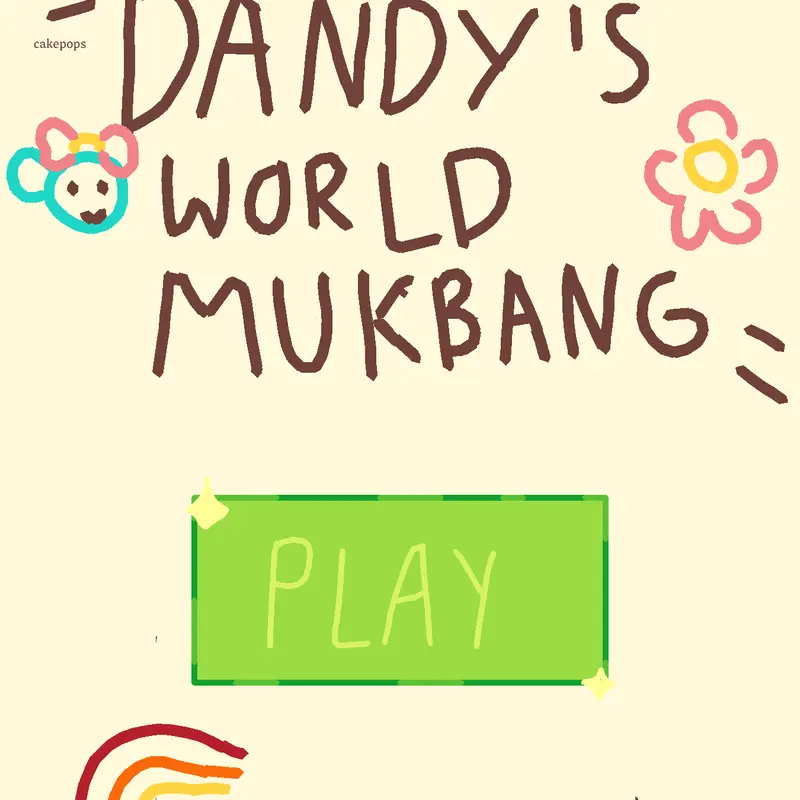 Dandys world mukbang! 🤍 by @cakepops