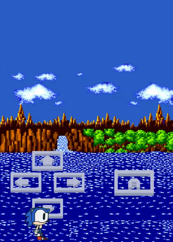 Sonic 1 remastered on castle new levels by @spoonbuh