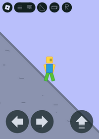 Sorry if the roblox logo is actually...