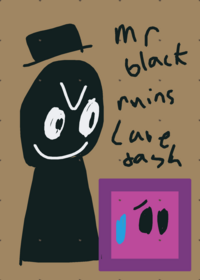 Run from mr black
