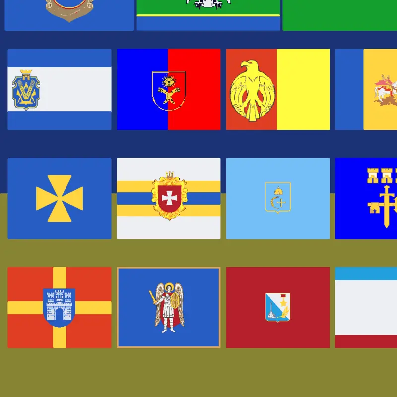 Flag Band: Ukrainian Oblasts 🇺🇦 by @Prebaxung92728