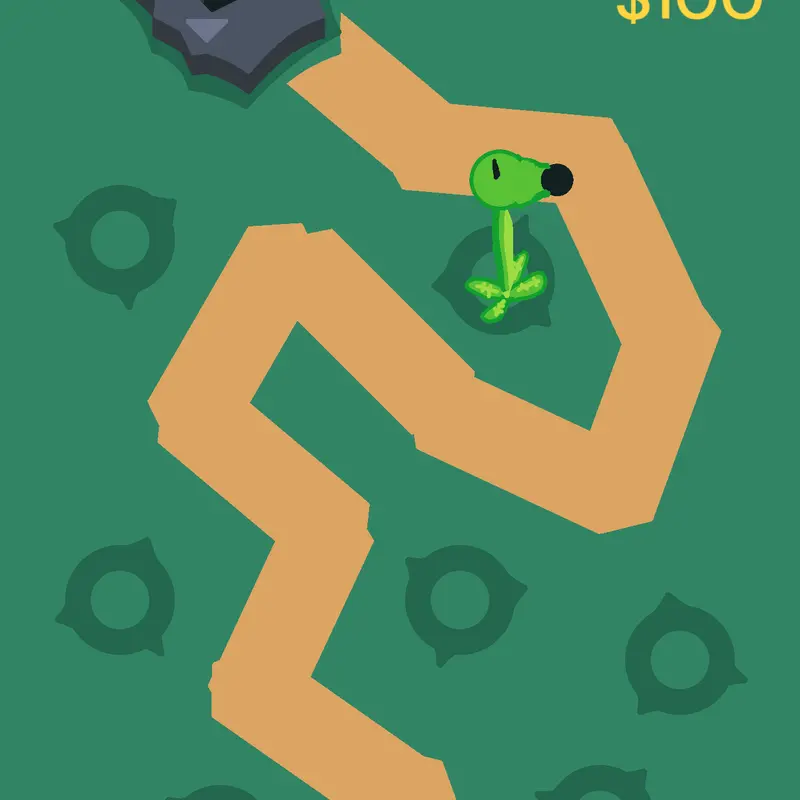 Pvz Tower Defense by @RubyFromUni