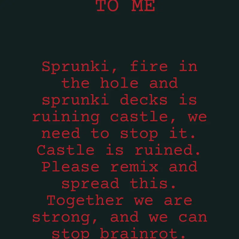 Game by @STOPBRAINROT