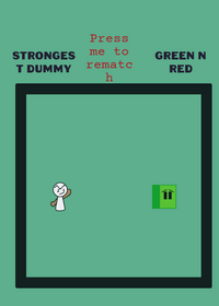 STRONGEST DUMMY VS GREEN AND RED (CUBE)