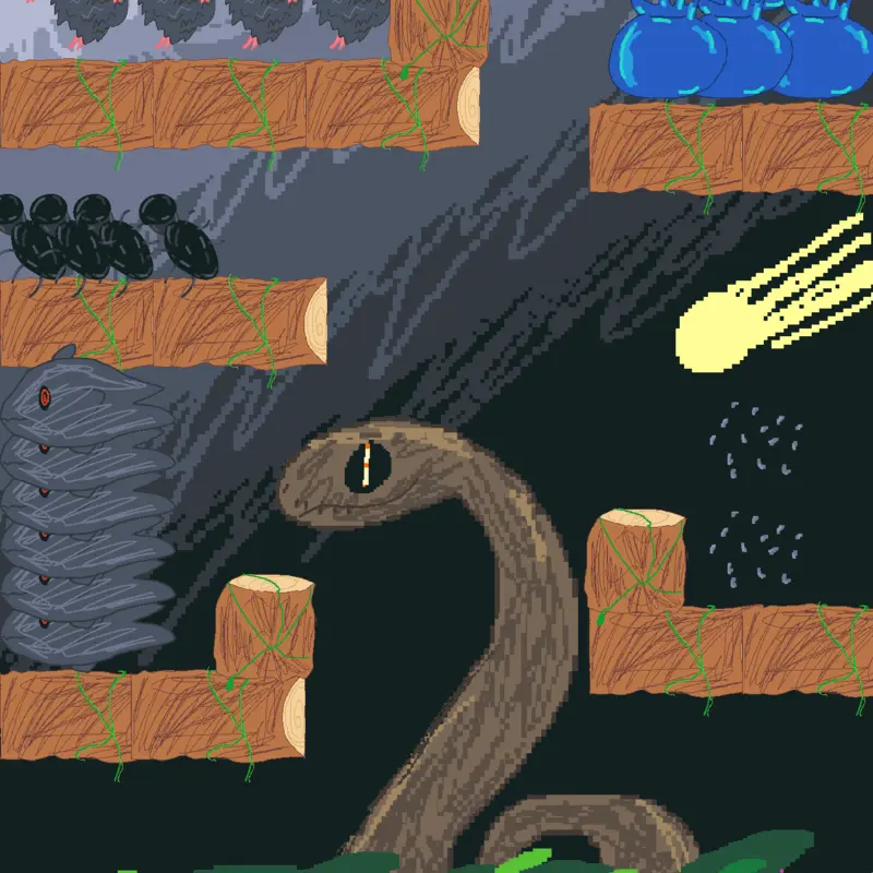 Game by @frogs_snakes