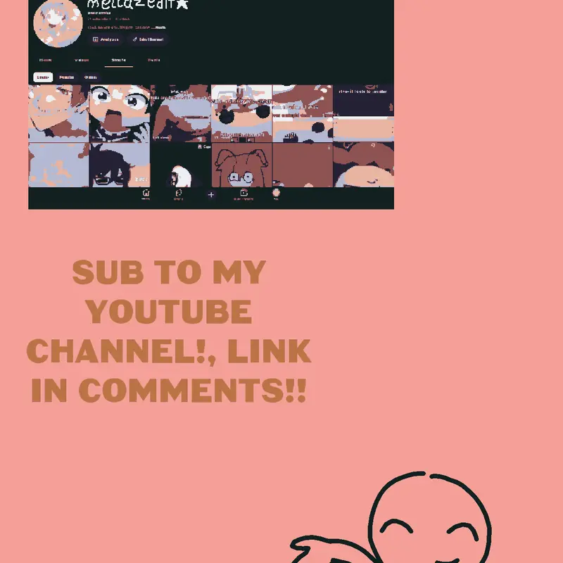Sub to my channel! by @kuruki_cat
