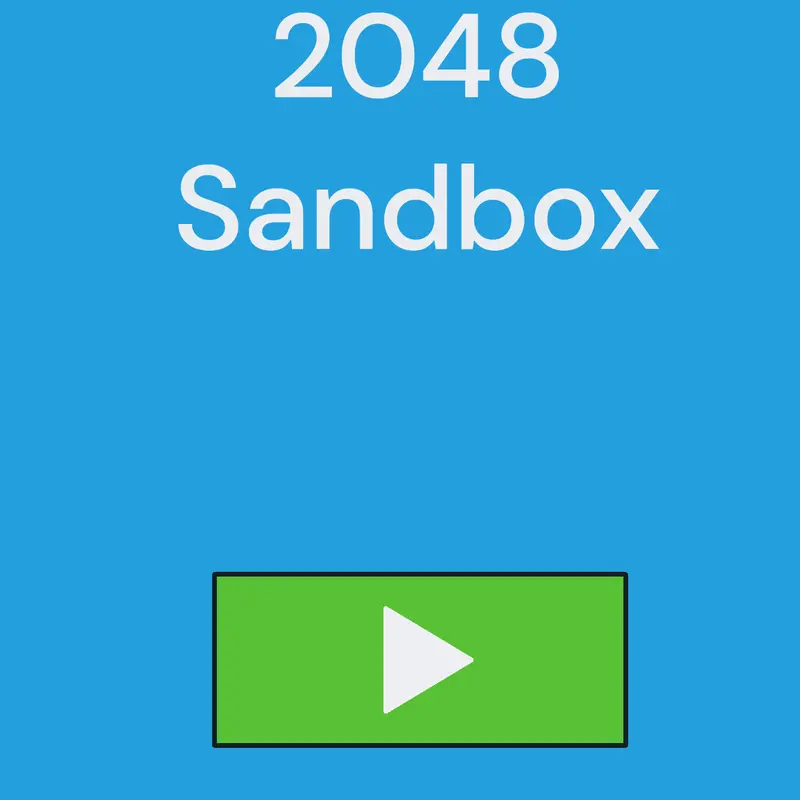 2048 Sandbox by @Tanea_tr-
