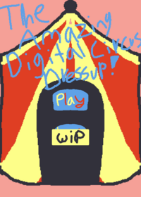 The amazing digital circus dressup!