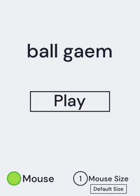 ball gaem