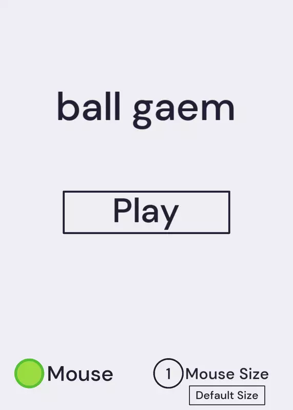 ball gaem by @johnnm