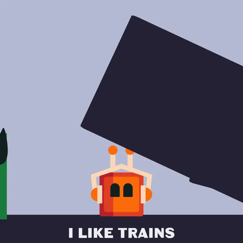 Asdfmovie I like trains by @joao-gabriel2014