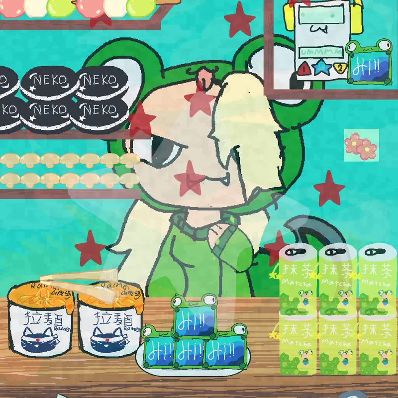 Ice cream yummy ice cream good by @MapleTheSyrupCat
