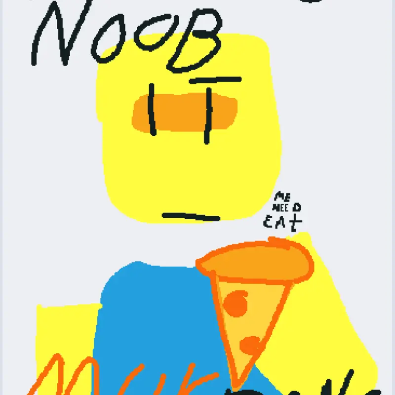 Average Noob MukBang by @RedFromBlockTales
