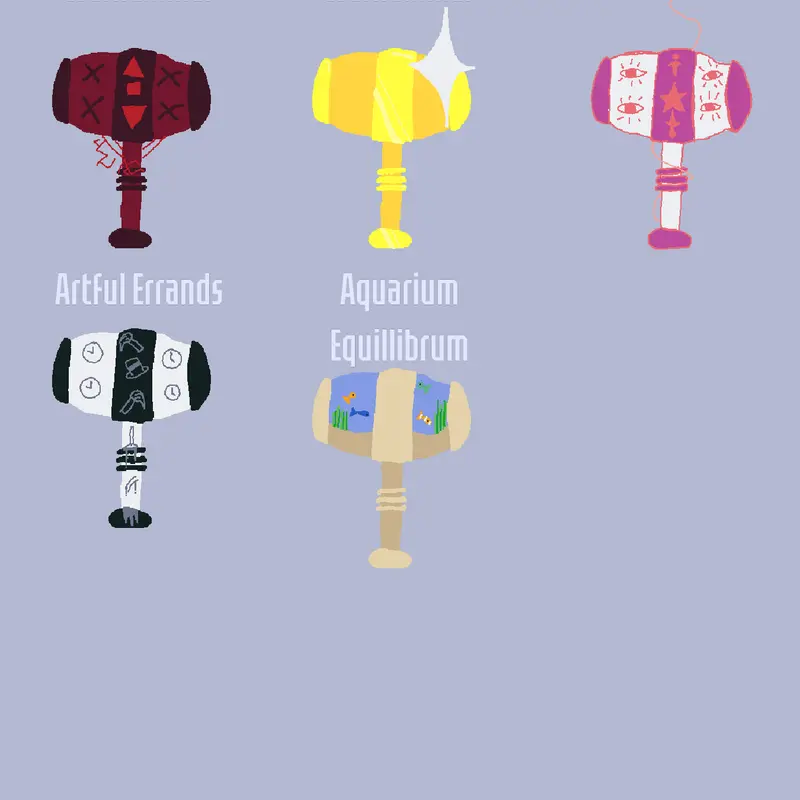 Warhammers by @AveragePlayerPlaying