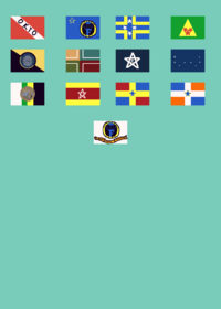 Facebank City's County Flag Band