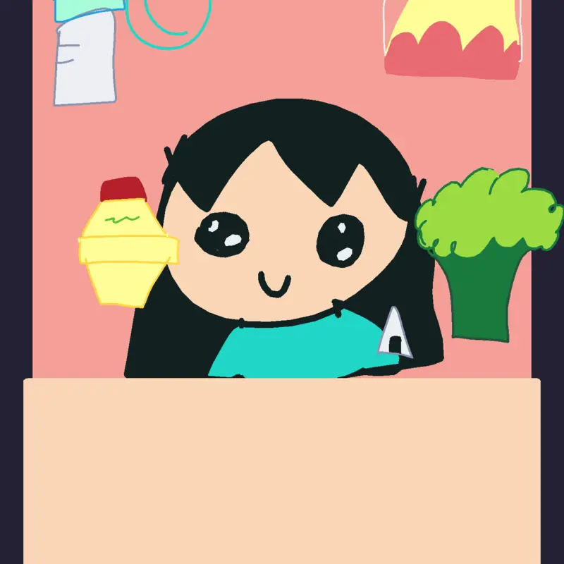 My first mukbang game by @weirdgirlXD