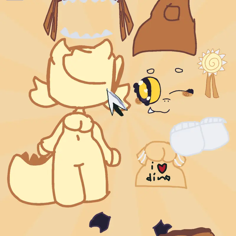 new new new dandys bald! by @giggleping