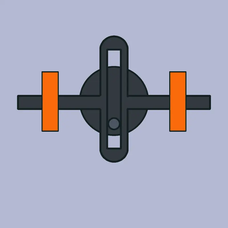 scotch yoke animation by @DolphRed10_Official