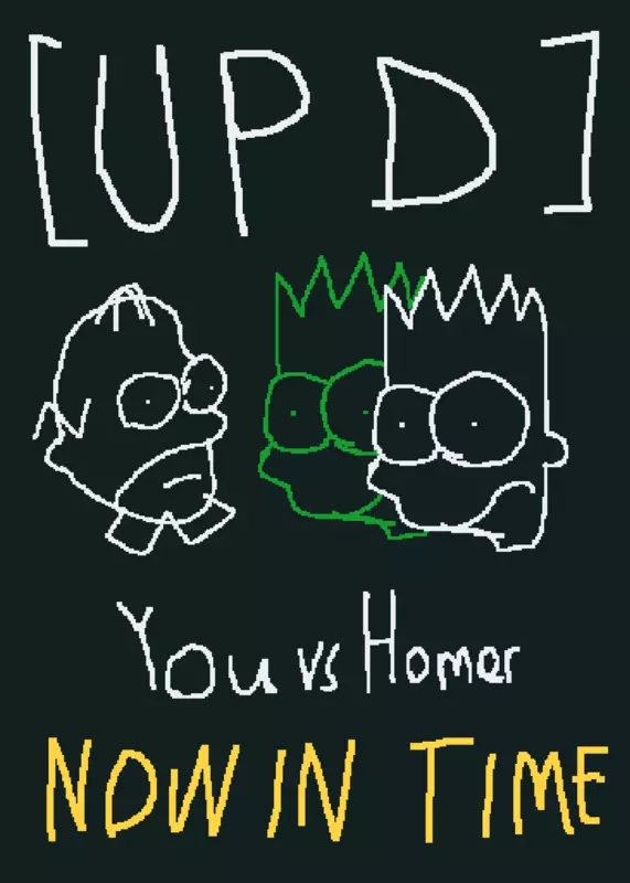 You vs homer by @TheactualAdmin