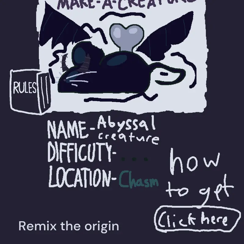 Find The Creatues REMIX*glitchyt pls add by @Noah019