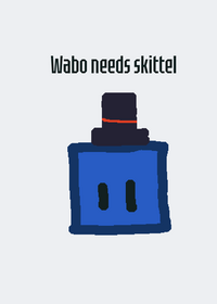 He needs skittles so much