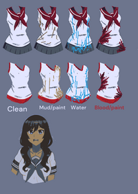 Uniforms for yandere school..
