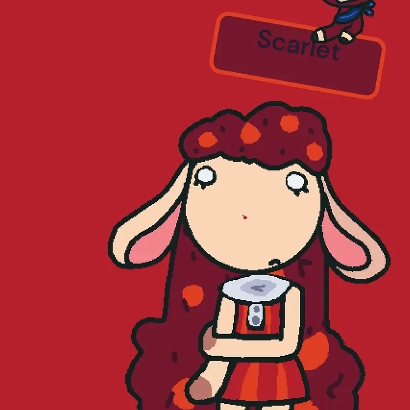 Scarlet yeahhh by @Scarlet_da_sheep